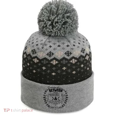 Somewhere Between Proverbs 31 & Beth Dutton The Baniff Cuffed Pom Beanie