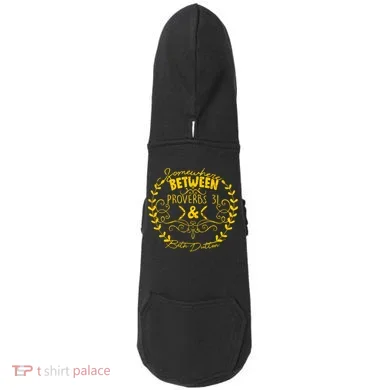 Somewhere Between Proverbs 31 & Beth Dutton Doddie Hoodie