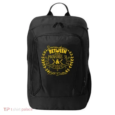 Somewhere Between Proverbs 31 & Beth Dutton City Backpack