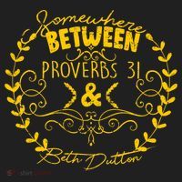 Somewhere Between Proverbs 31 & Beth Dutton Tumbler thumb 3