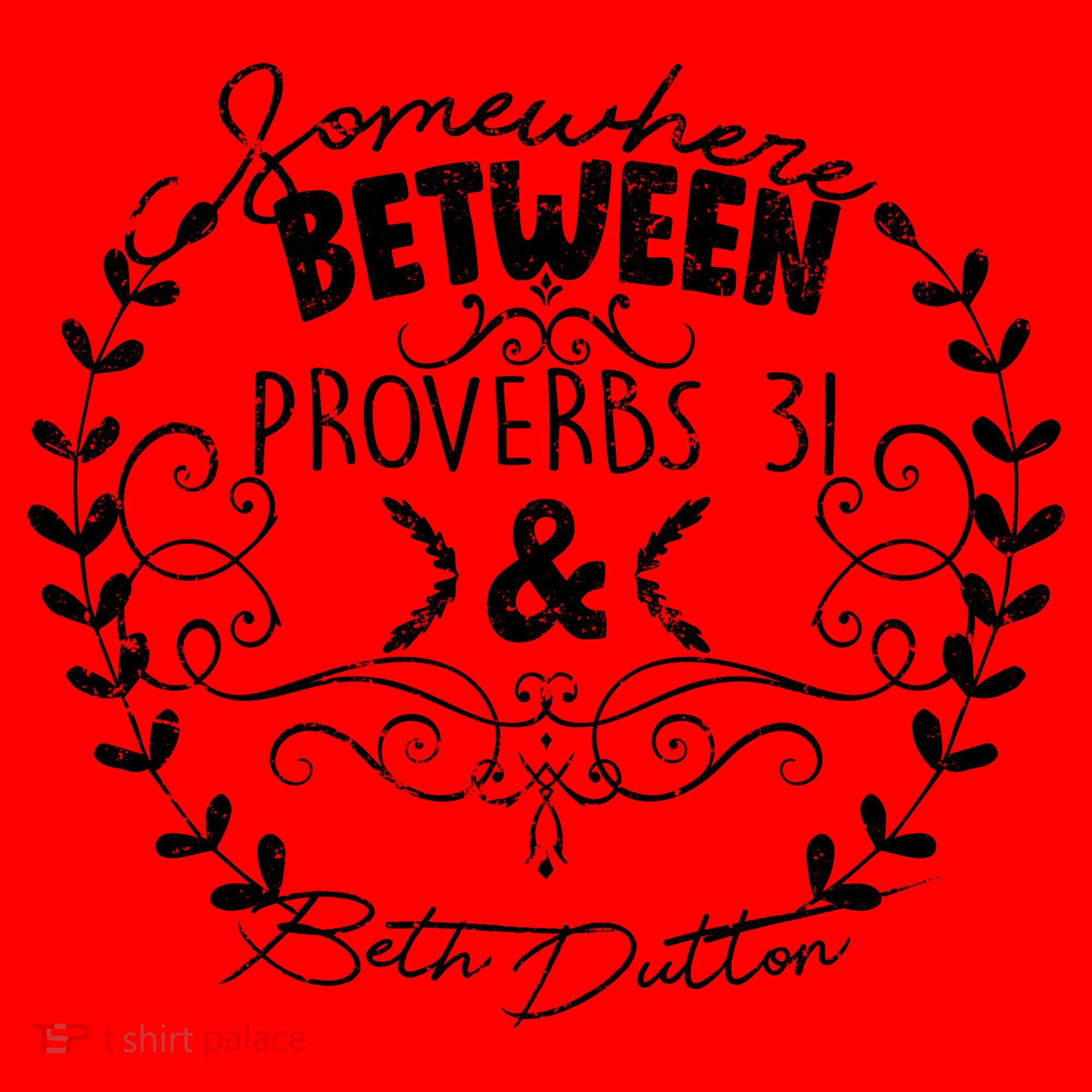 Somewhere Between Proverbs 31 & Beth Dutton Santa Hat