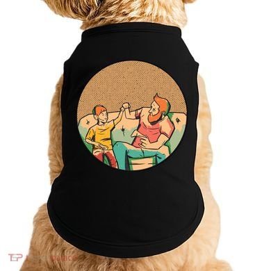 Son And Dad Gamer Doggie Tank