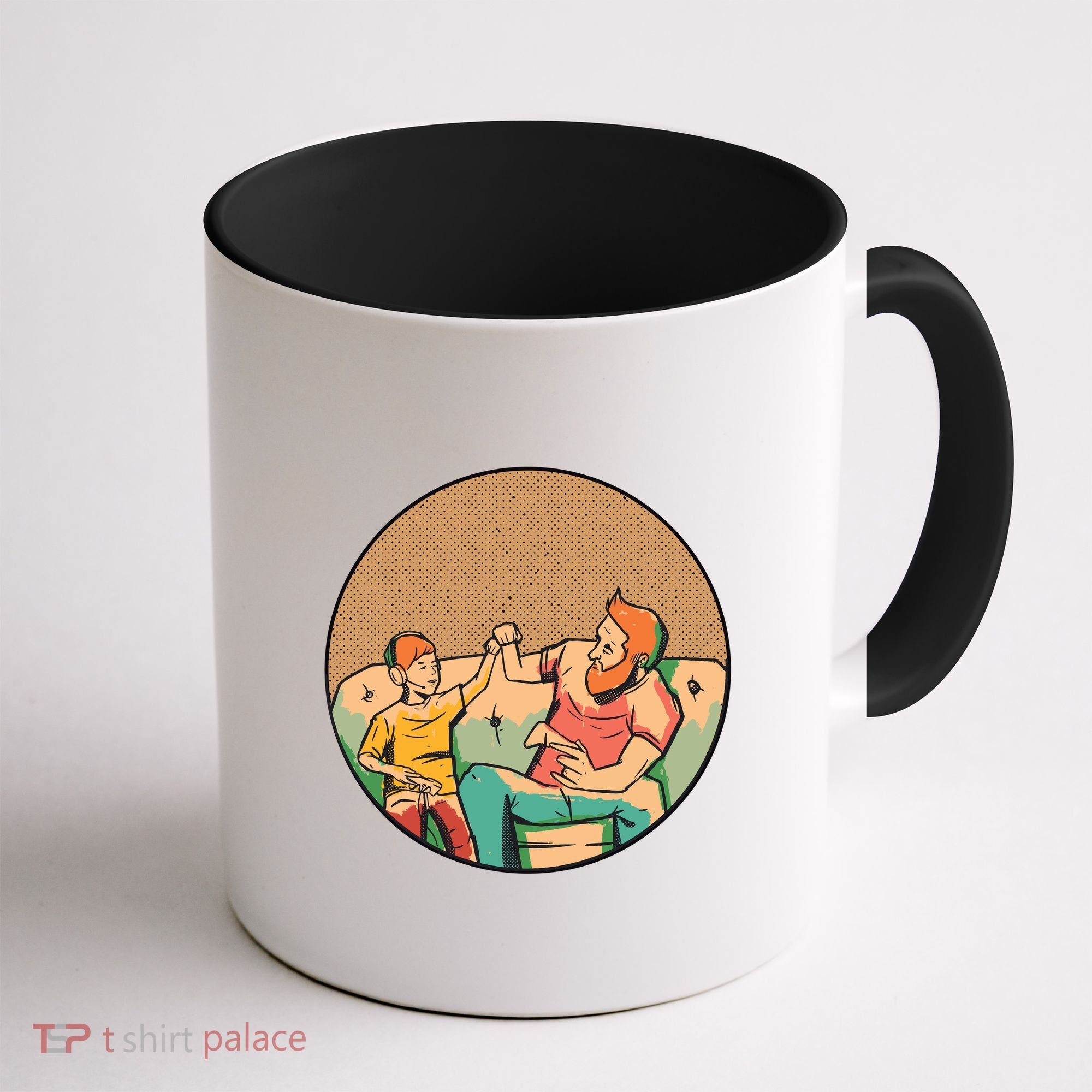 Son And Dad Gamer Coffee Mug