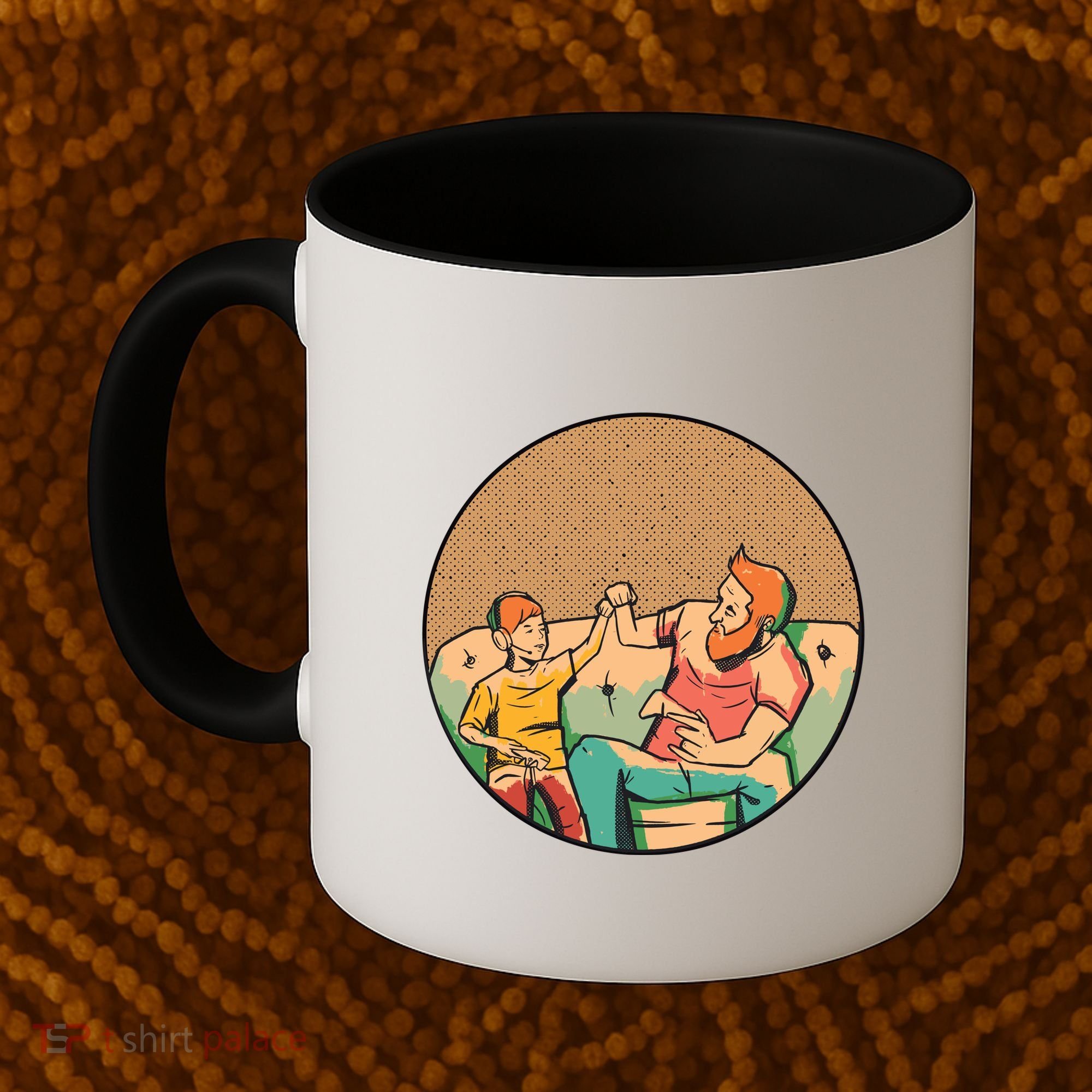 Son And Dad Gamer Coffee Mug