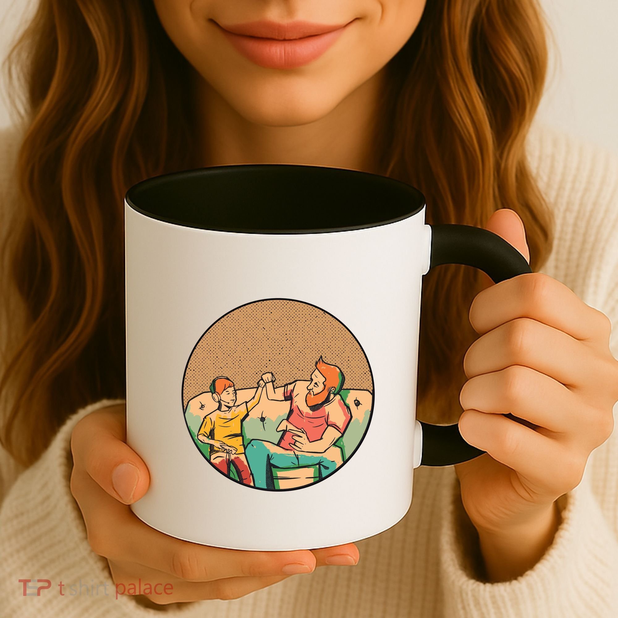 Son And Dad Gamer Coffee Mug