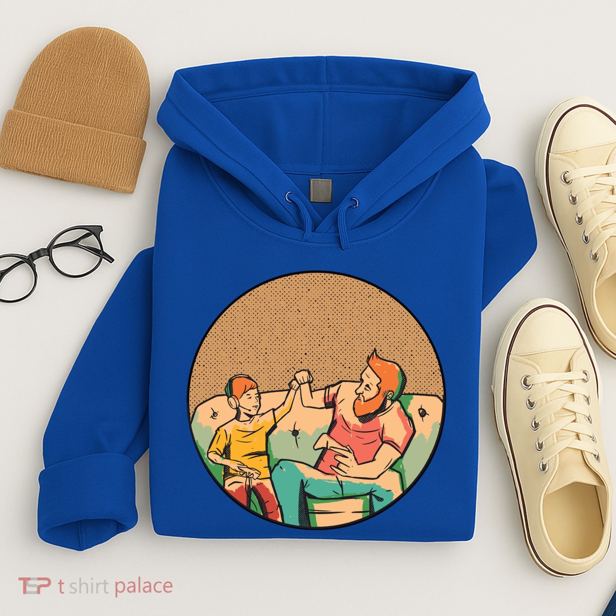Son And Dad Gamer Hoodie