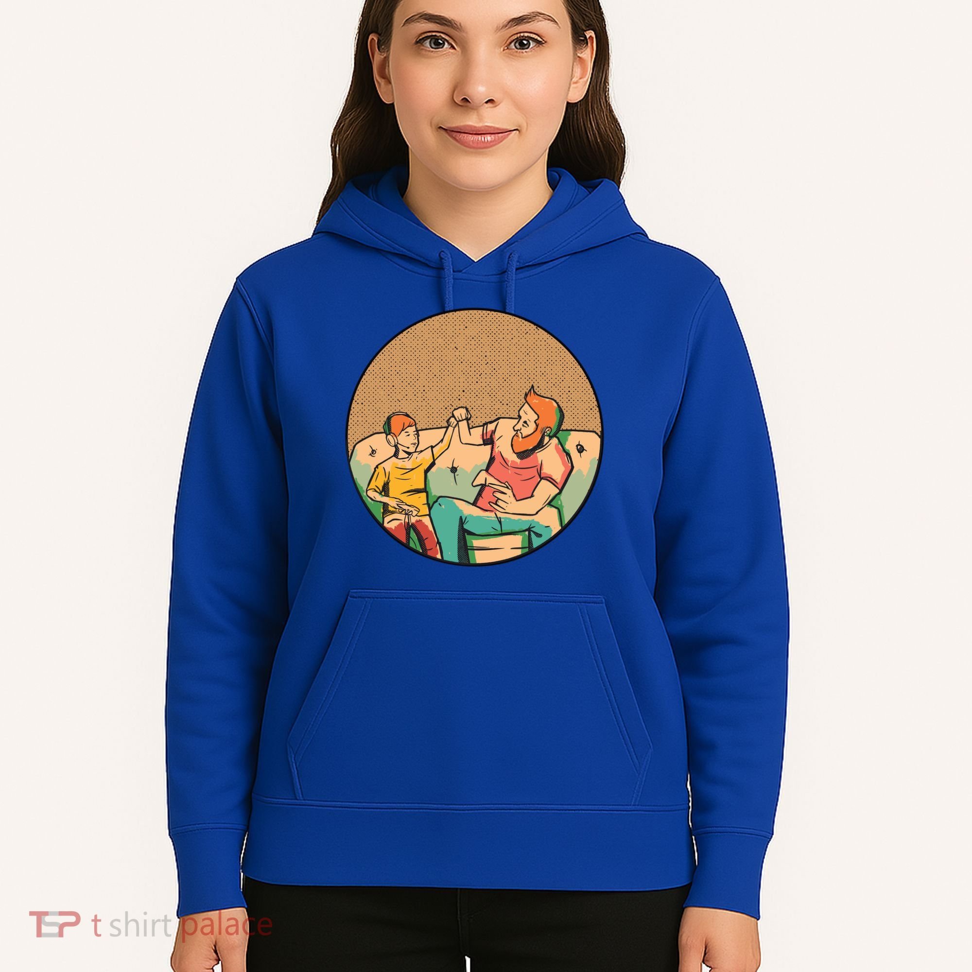 Son And Dad Gamer Hoodie