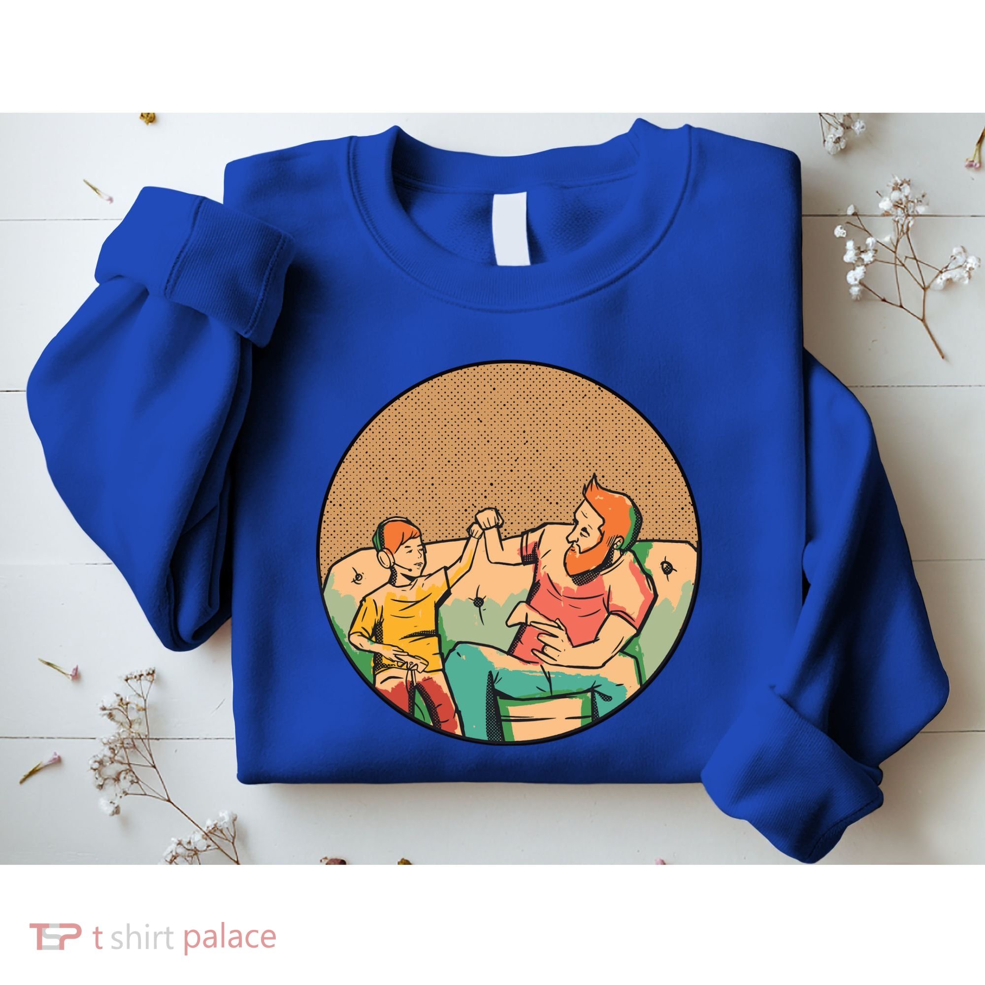 Son And Dad Gamer Sweatshirt