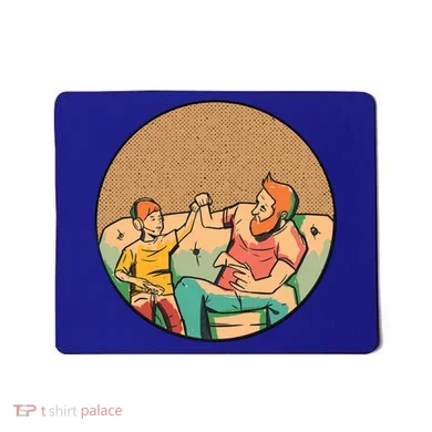 Son And Dad Gamer Mousepad