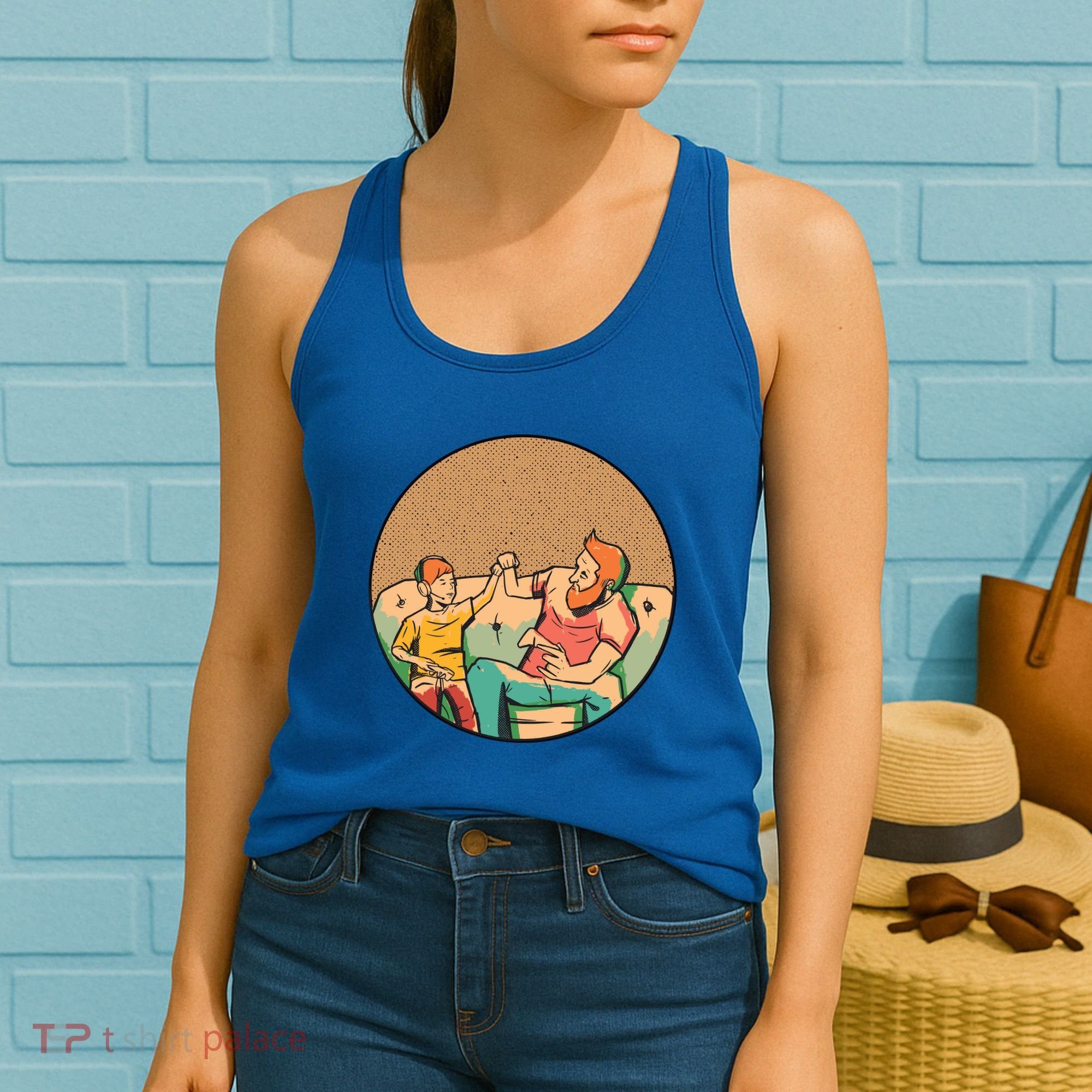 Son And Dad Gamer Women's Tank Top