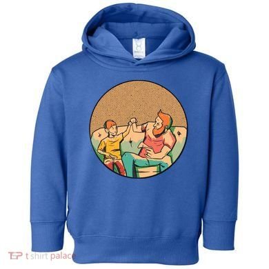 Son And Dad Gamer Toddler Hoodie