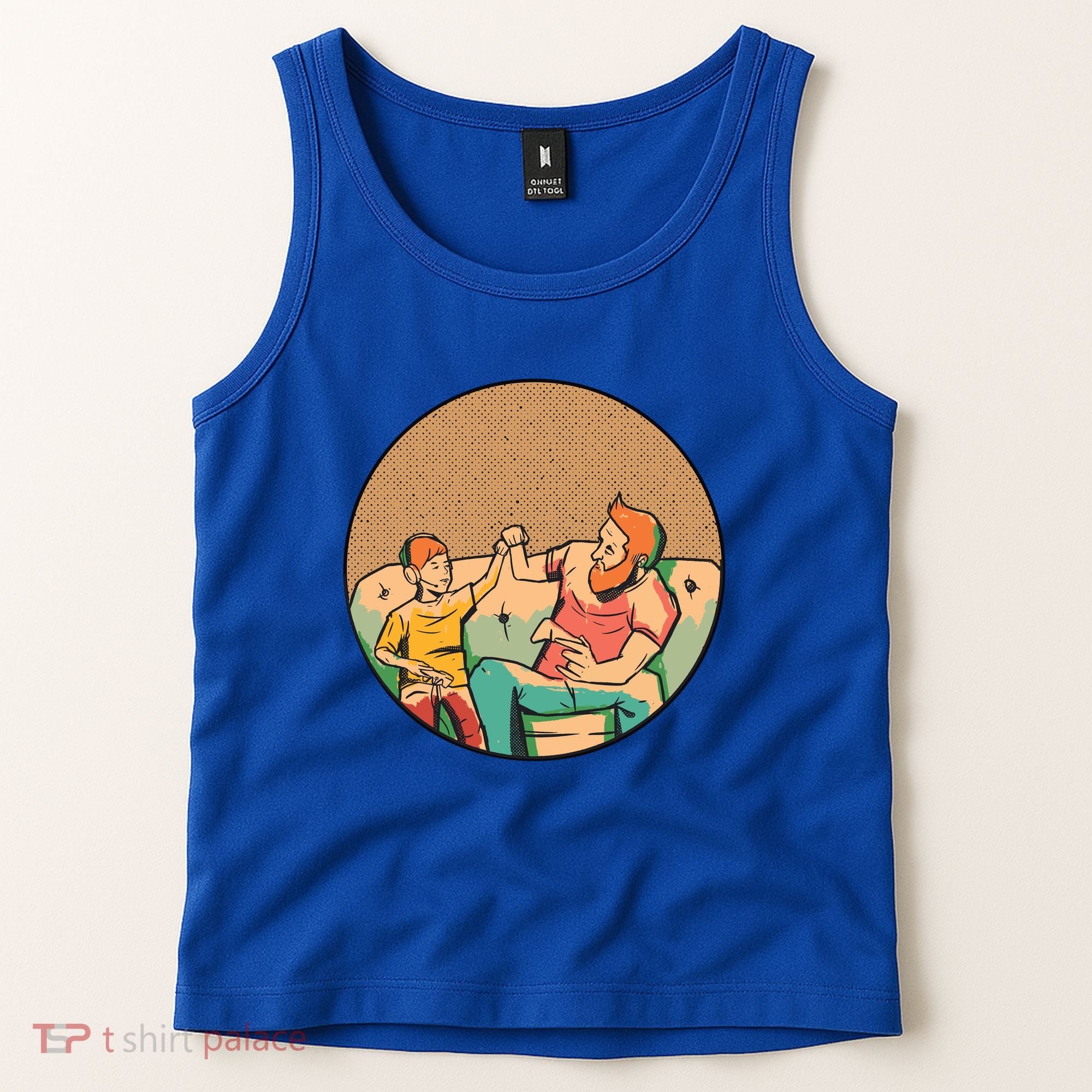 Son And Dad Gamer Tank Top