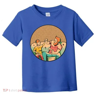 Son And Dad Gamer Toddler T-Shirt