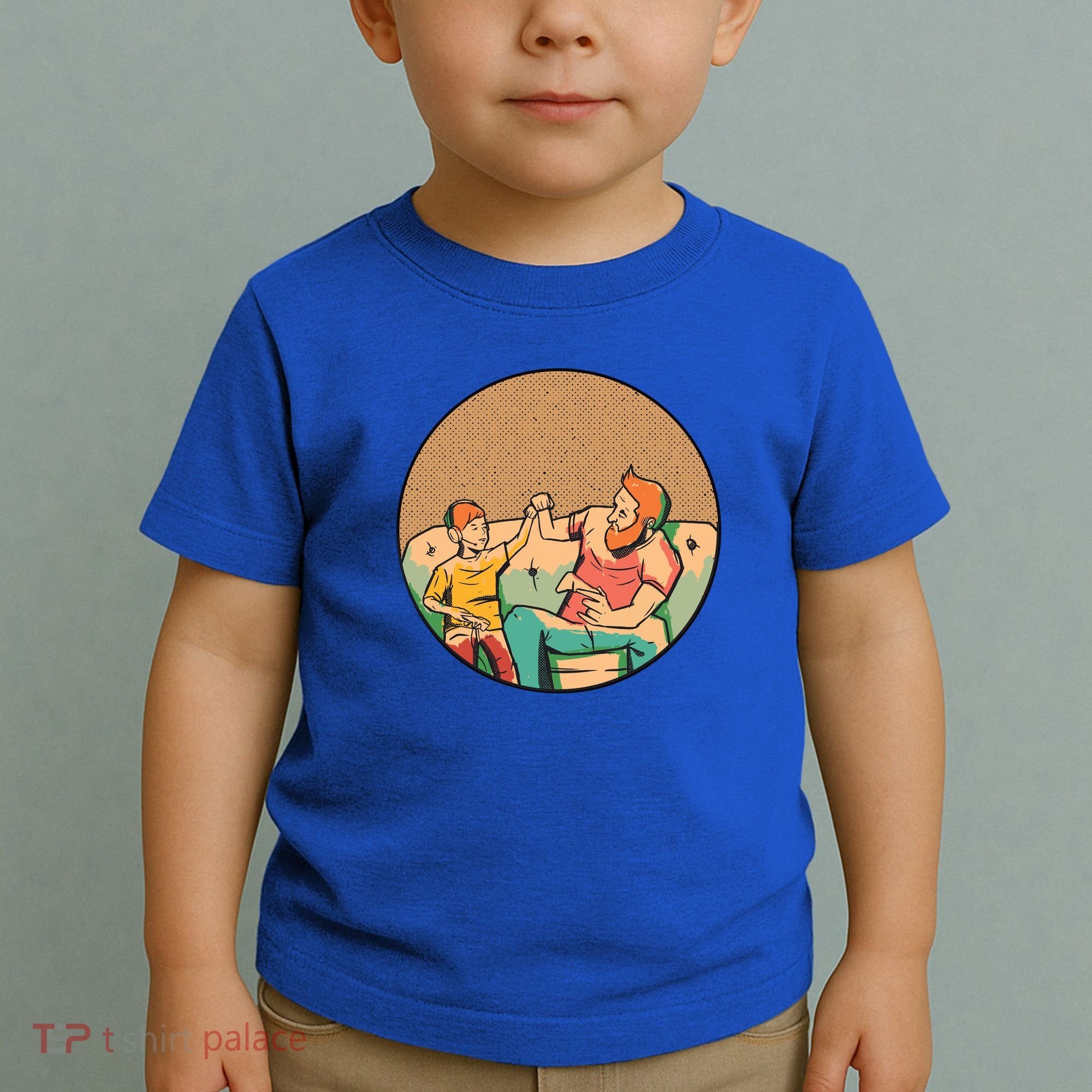 Son And Dad Gamer Toddler T-Shirt