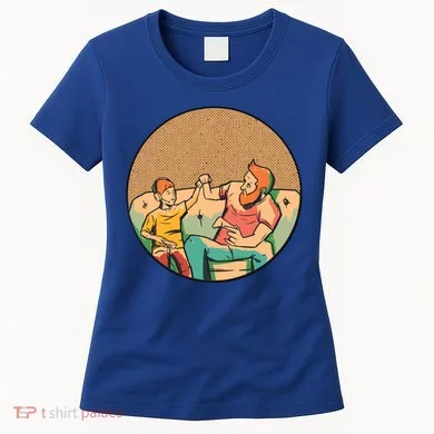 Son And Dad Gamer Women's T-Shirt