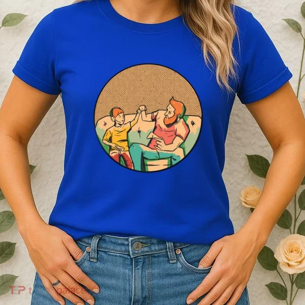 Son And Dad Gamer Women's T-Shirt