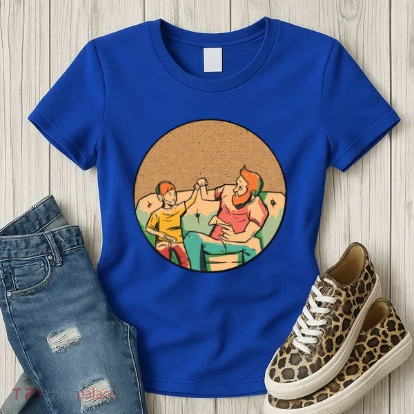 Son And Dad Gamer Women's T-Shirt