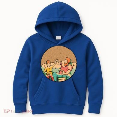 Son And Dad Gamer Kids Hoodie