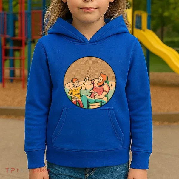 Son And Dad Gamer Kids Hoodie