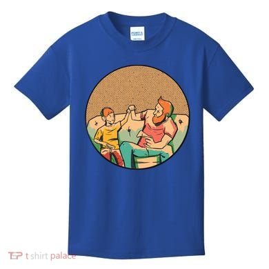 Son And Dad Gamer Kids T-Shirt