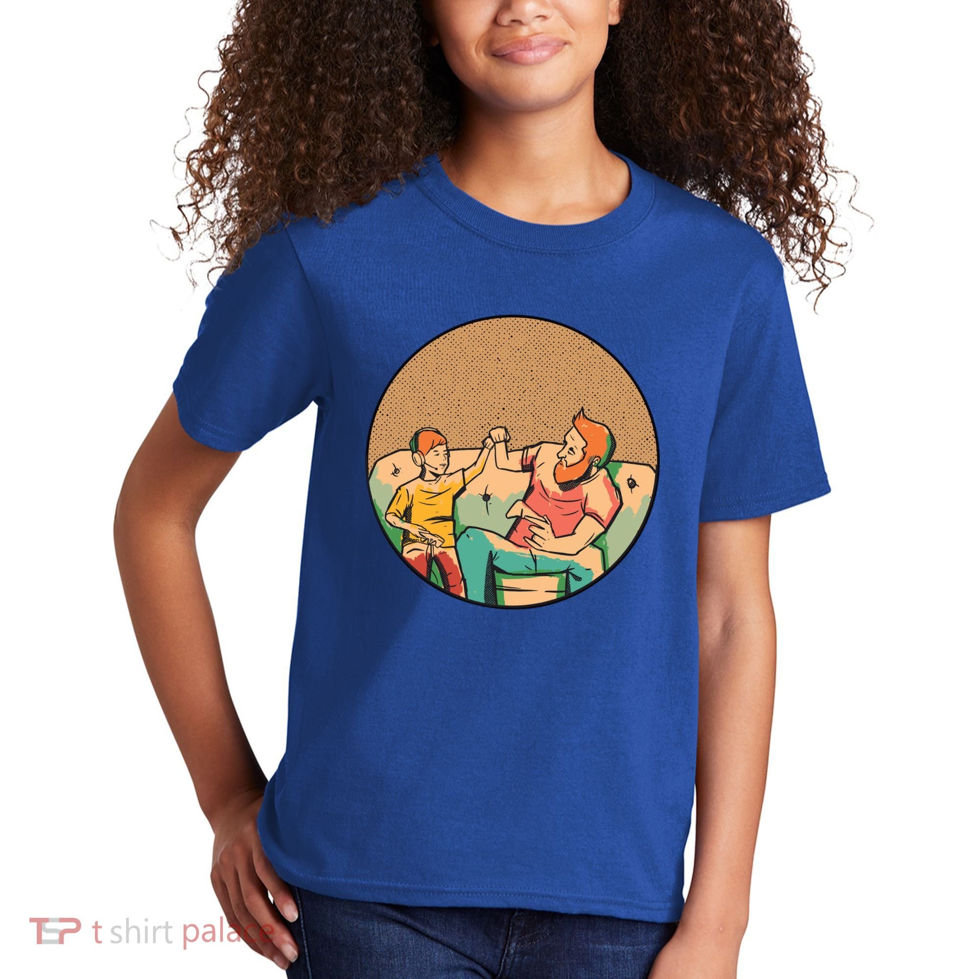 Son And Dad Gamer Kids T-Shirt