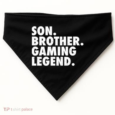 Son Brother Gaming Legend USA-Made Doggie Bandana
