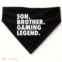 Son Brother Gaming Legend USA-Made Doggie Bandana thumb 0