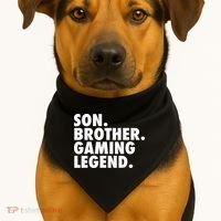 Son Brother Gaming Legend USA-Made Doggie Bandana thumb 1