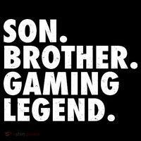 Son Brother Gaming Legend USA-Made Doggie Bandana thumb 2