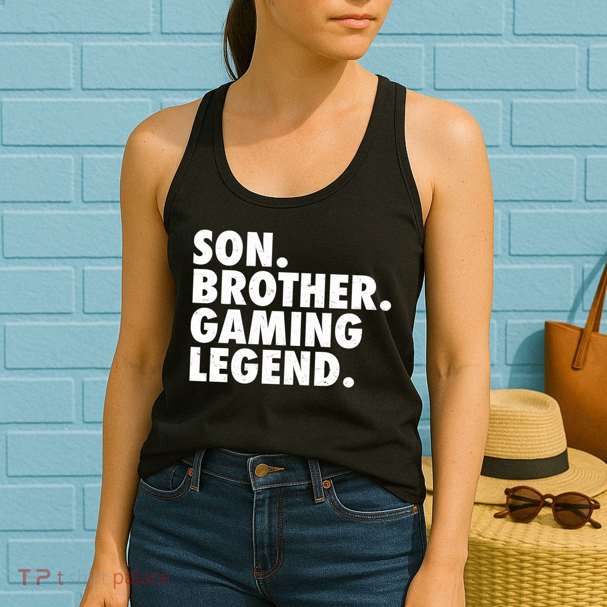 Son Brother Gaming Legend Women's Tank Top