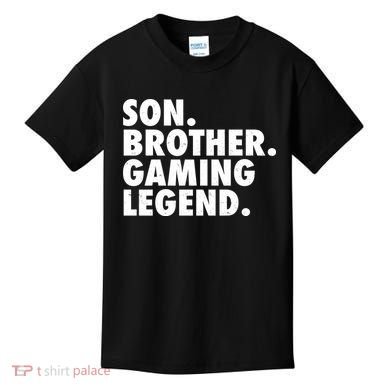 Son Brother Gaming Legend Kids T-Shirt