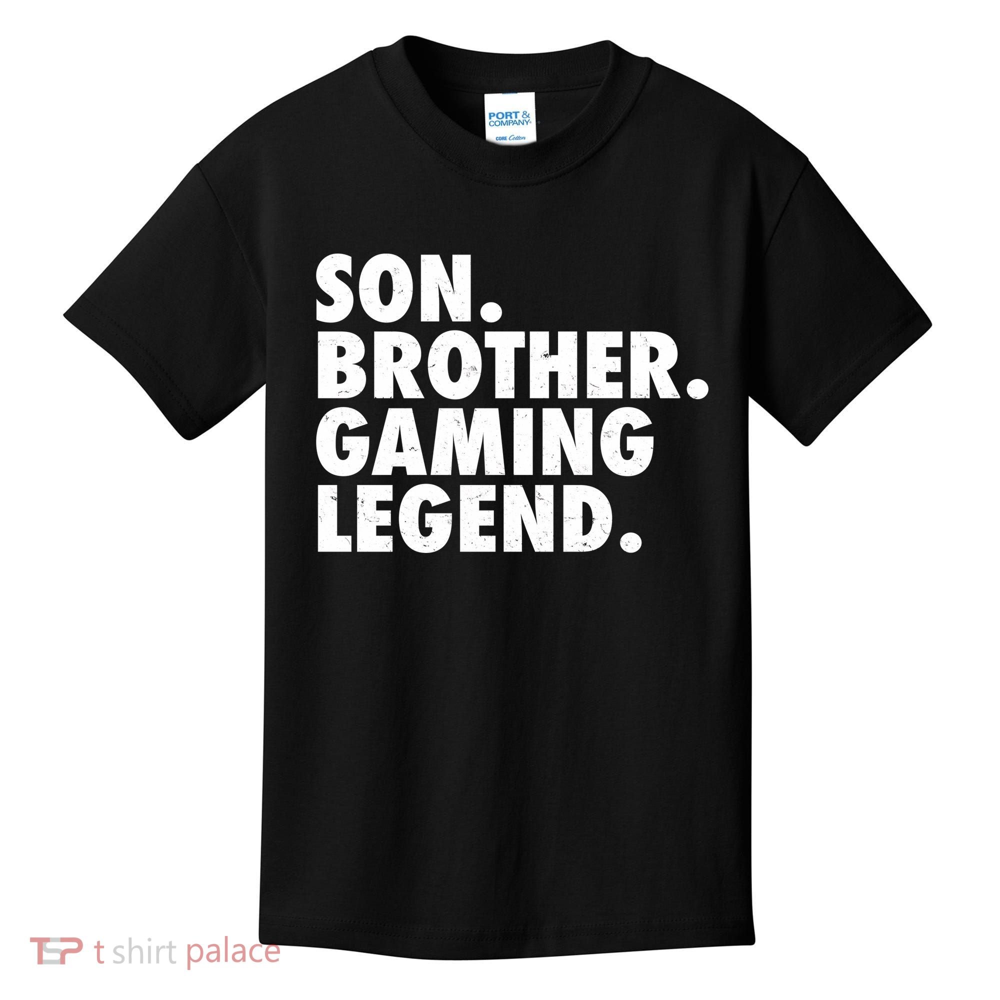 Son Brother Gaming Legend Kids T-Shirt