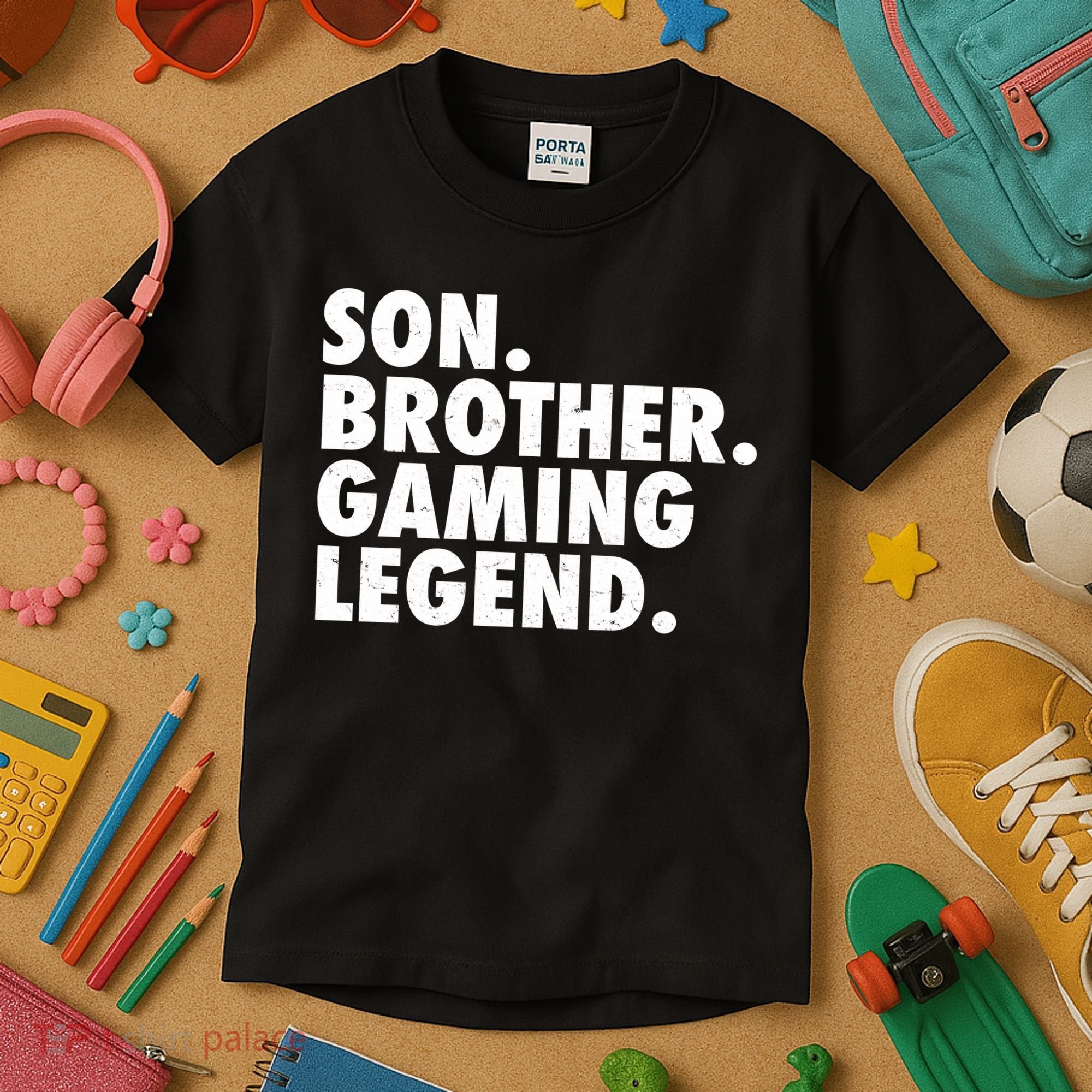 Son Brother Gaming Legend Kids T-Shirt