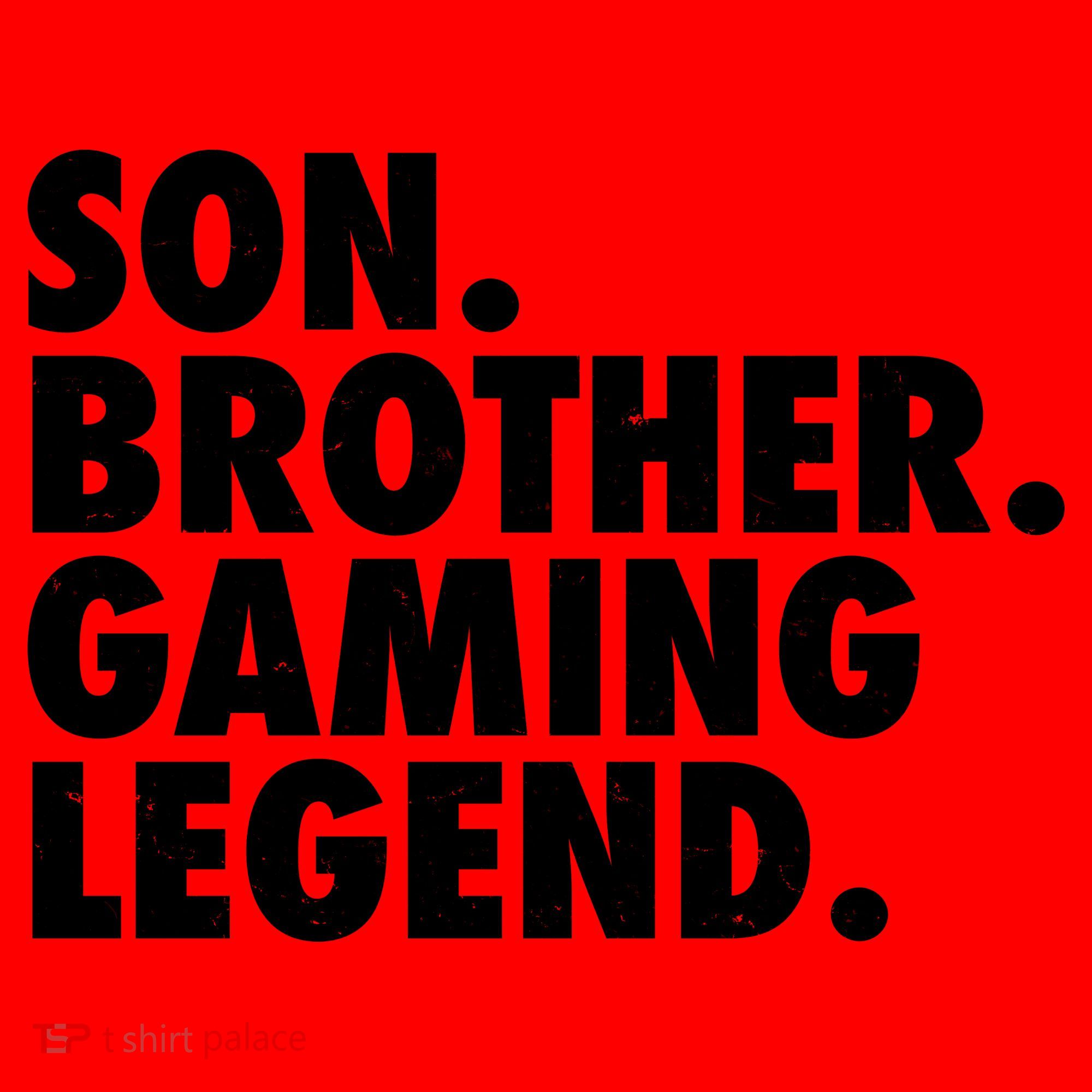Son Brother Gaming Legend Santa Hat