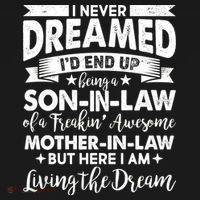 Son-In-Law of A Freakin' Awesome Mother-In Law Women's Hoodie thumb 2
