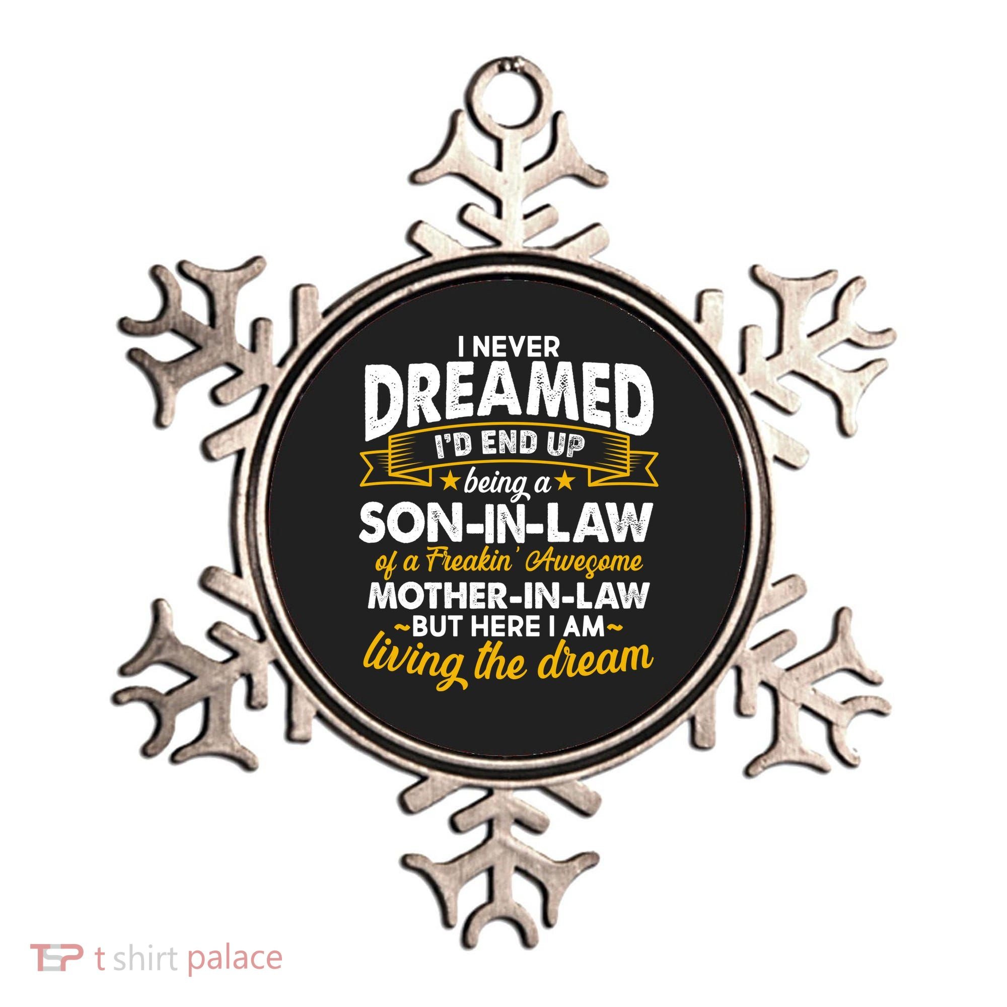 Son In Law Of A Freaking Awesome Mother In Law Ornament