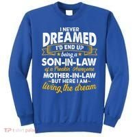 Son In Law Of A Freaking Awesome Mother In Law Sweatshirt thumb 0
