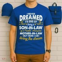 Son In Law Of A Freaking Awesome Mother In Law T-Shirt thumb 6