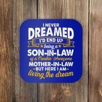 Son In Law Of A Freaking Awesome Mother In Law Coaster thumb 0