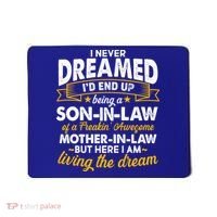 Son In Law Of A Freaking Awesome Mother In Law Mousepad thumb 0