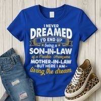Son In Law Of A Freaking Awesome Mother In Law Women's T-Shirt thumb 3