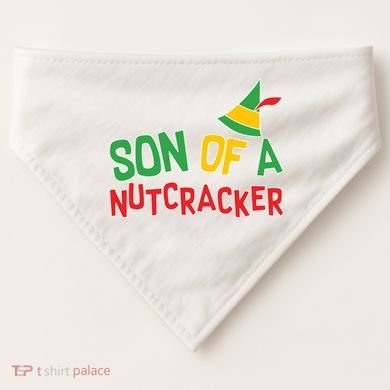 Son Of A Nutcracker USA-Made Doggie Bandana