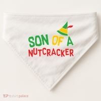 Son Of A Nutcracker USA-Made Doggie Bandana thumb 0