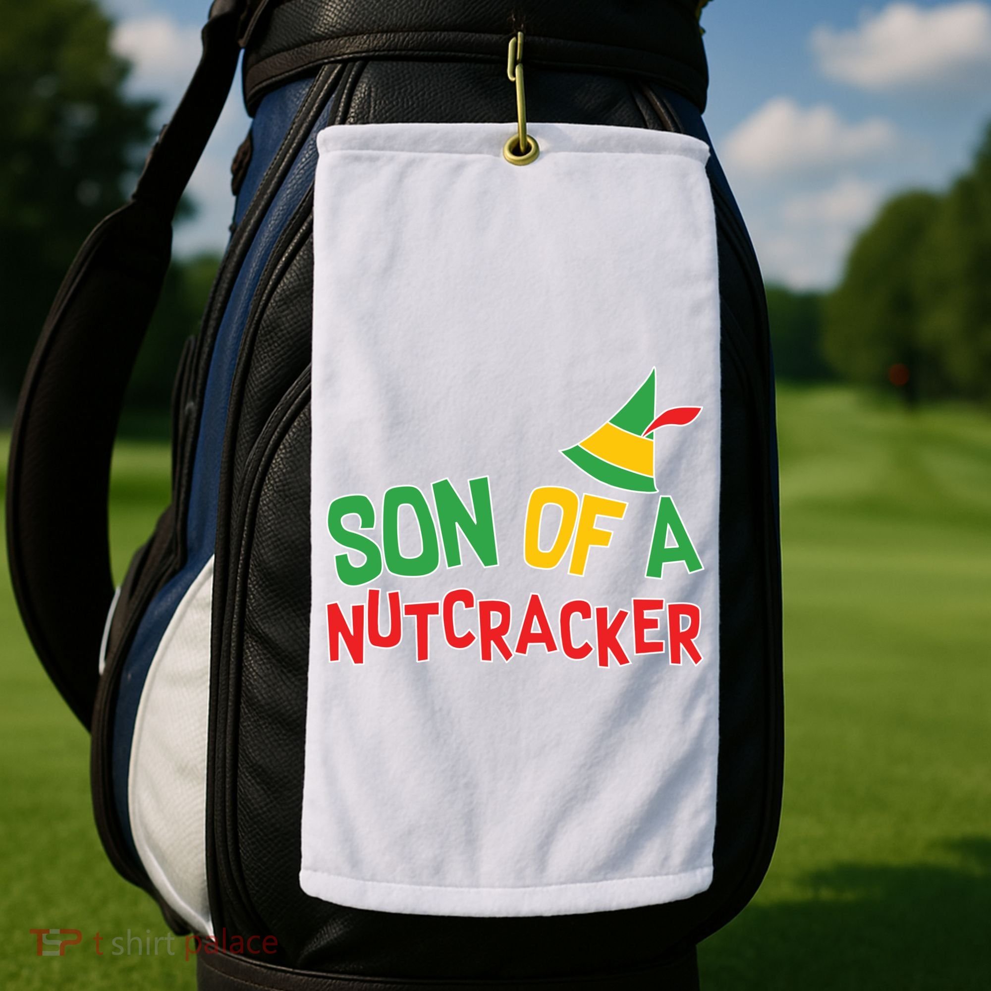 Son Of A Nutcracker Golf Towel