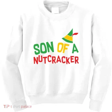 Son Of A Nutcracker Kids Sweatshirt