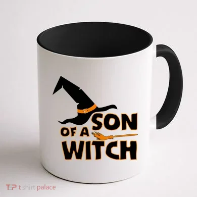 Son Of A Witch Coffee Mug back