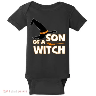 Son Of A Witch Baby Bodysuit