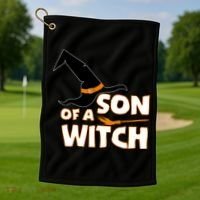 Son Of A Witch Golf Towel thumb 1
