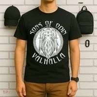 Son Of Odin Valhalla T-Shirt thumb 6