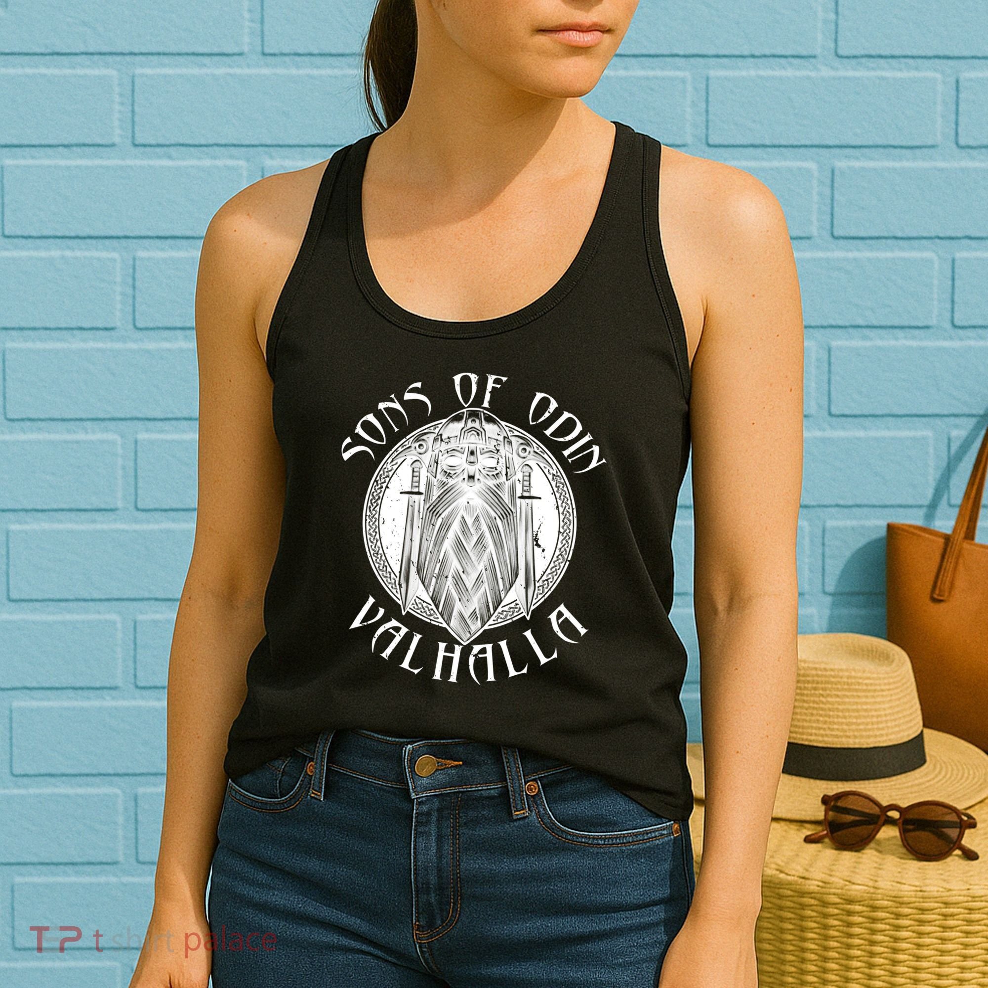 Son Of Odin Valhalla Women's Tank Top